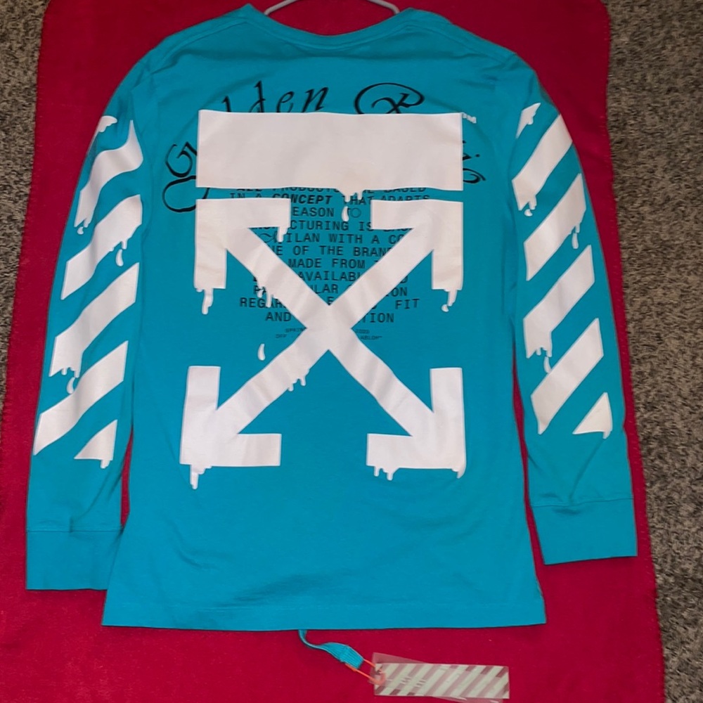 Off-white long sleeve tee